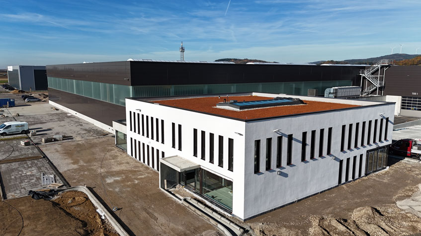 Winterrückblick 2025 Standort Erich Müller GmbH & Co. KG, Bild des Bürogebäudes, KOCH Gruppe